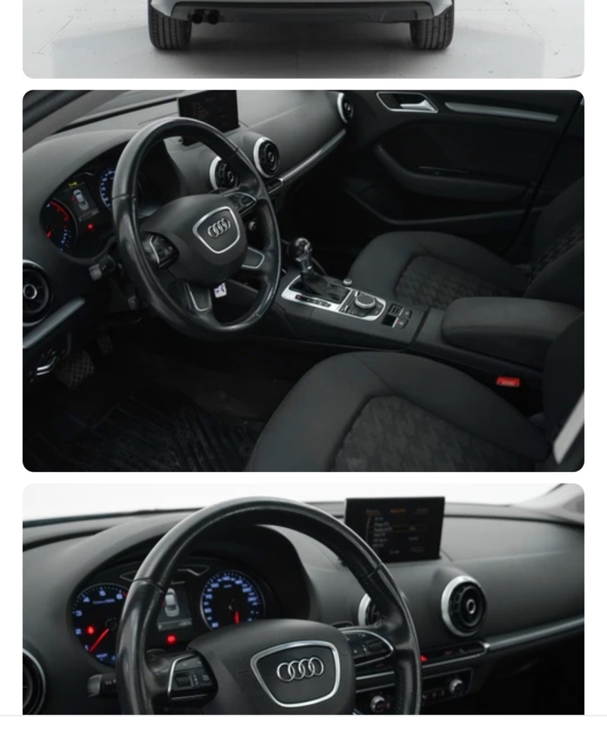 Audi A3 2016 2nd Category